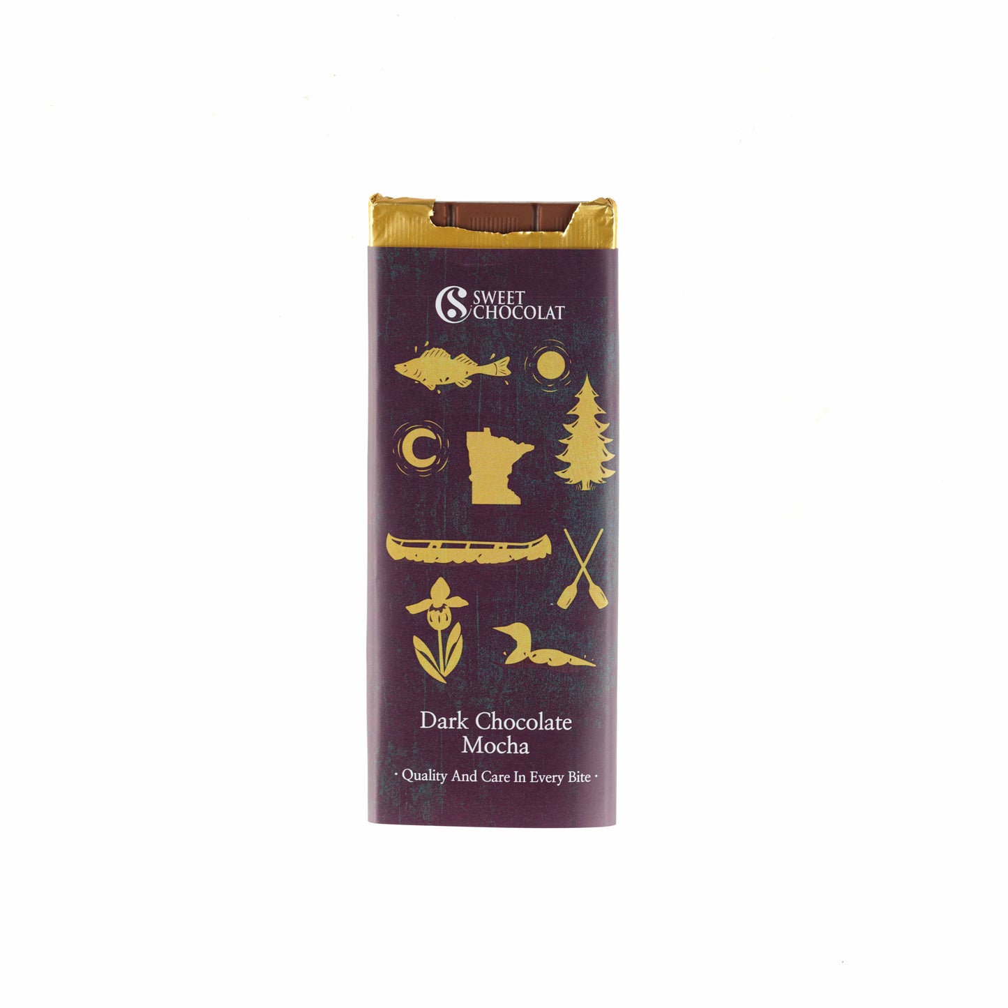 Chocolate bar for gift