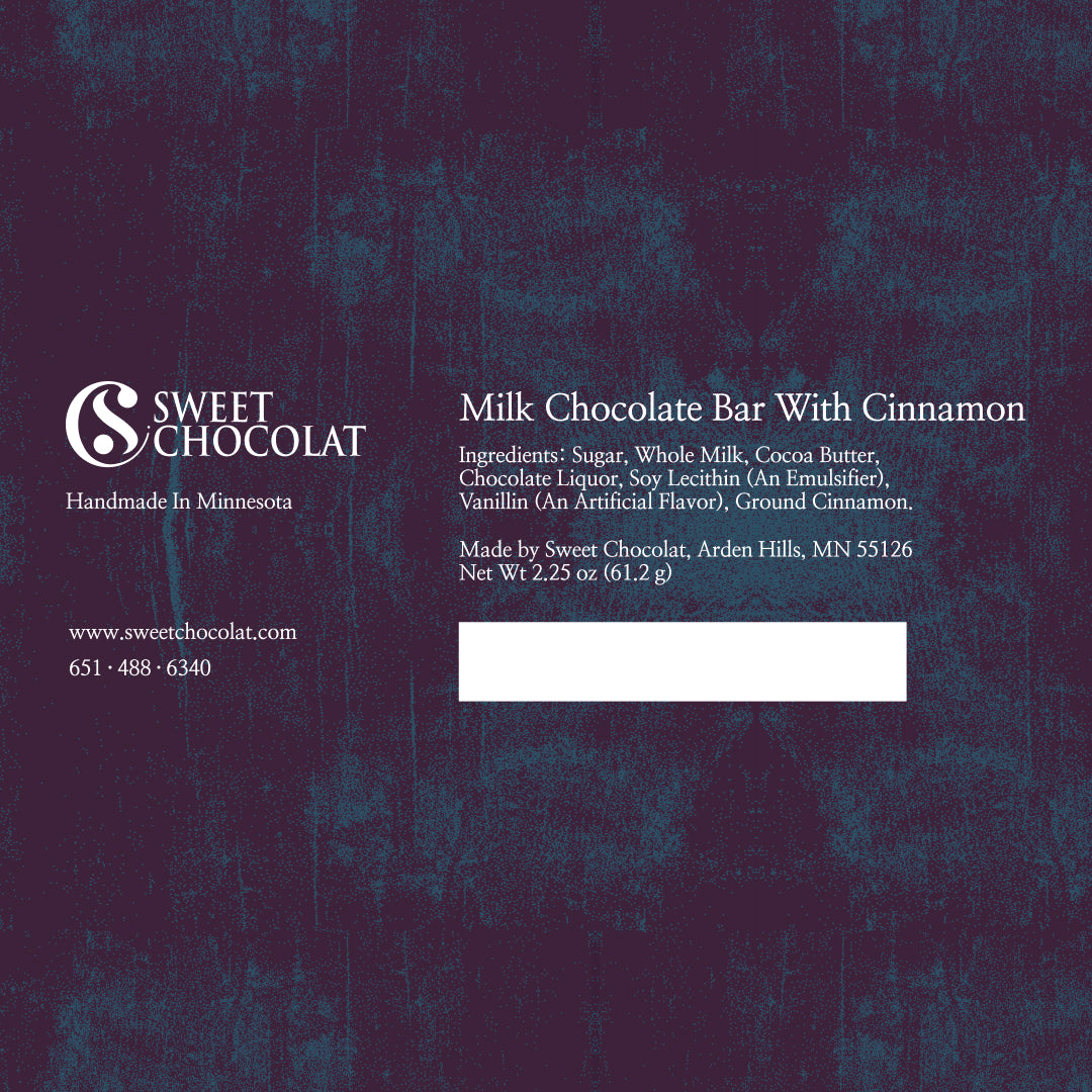 Special chocolate bar