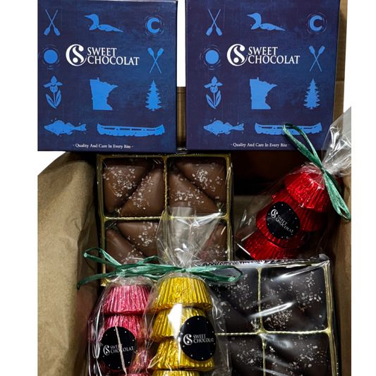 Peanut, Sunflower Butter Cups & Caramels Box